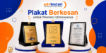 3 Alasan Kombinasi Kuningan, Bikin Plakat Kayu Lebih Berkelas
